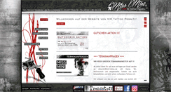 Desktop Screenshot of mm-tattoo.de